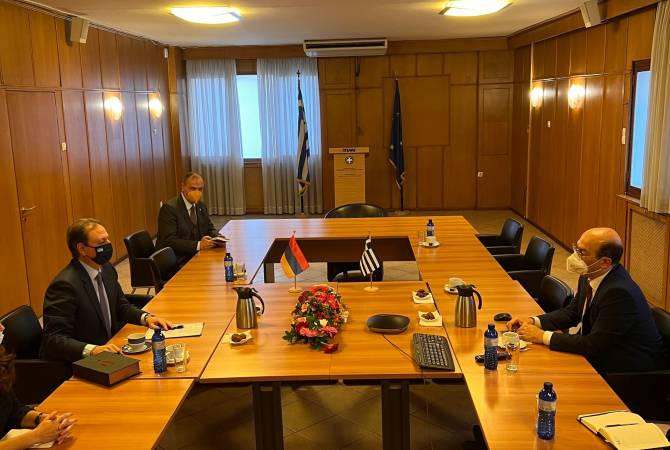 Cooperation prospects with Armenia in agriculture sector discussed in Greece