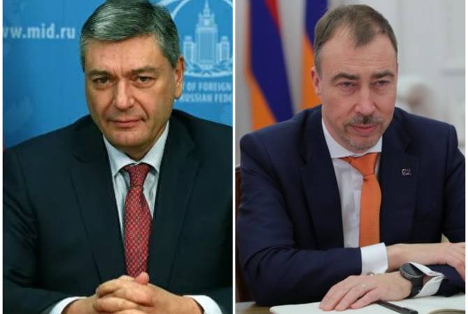 Russian deputy FM, EU’s Special Representative discuss settlement process between Armenia 
and Azerbaijan