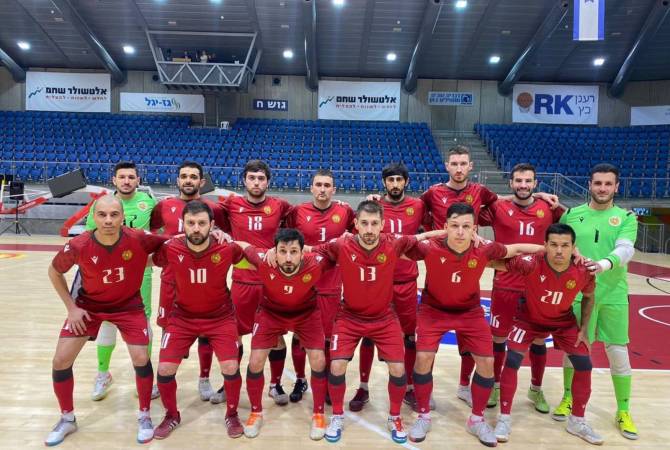Armenia beats Israel 9:2 in Futsal friendly 