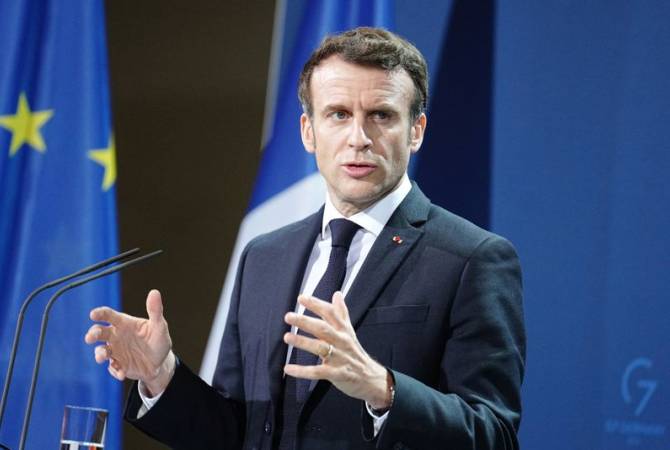 France's Macron thanks diplomats, military involved in return of 8 Armenian POWs from 
Azerbaijan