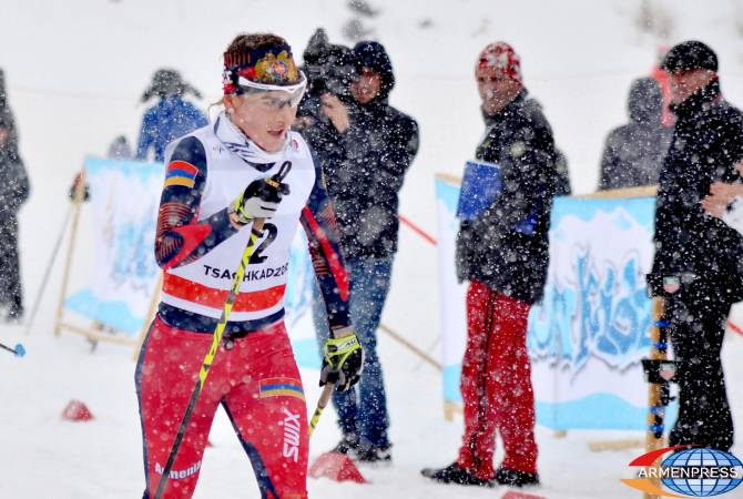 La skieuse Katya Galstyan n’a pas surmonté l’obstacle de la qualification au sprint des J.O. de 
Pékin

