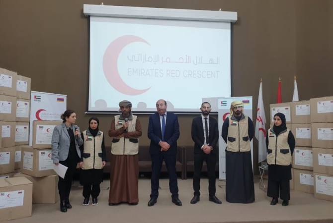 При содействии Красного Полумесяца Эмиратов в Армении реализуется «Зимняя 
благотворительная программа»

