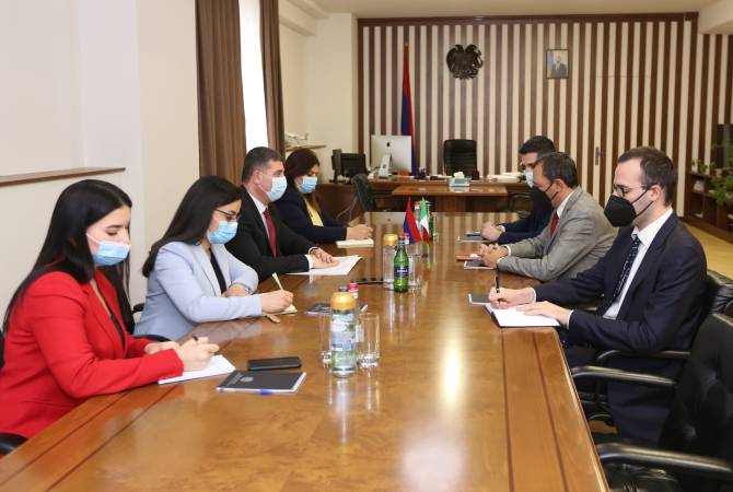 Many Italian companies interested in Armenia’s infrastructure, construction, energy sectors