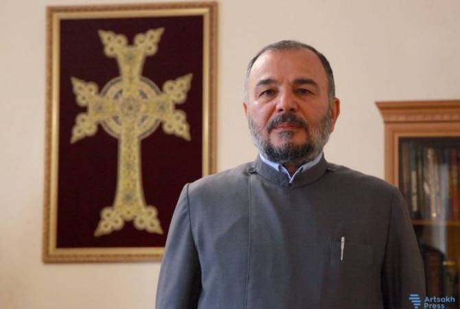 Head of Diocese of Artsakh warns Armenians to “come to senses” as cultural heritage faces 
Azeri annihilation 