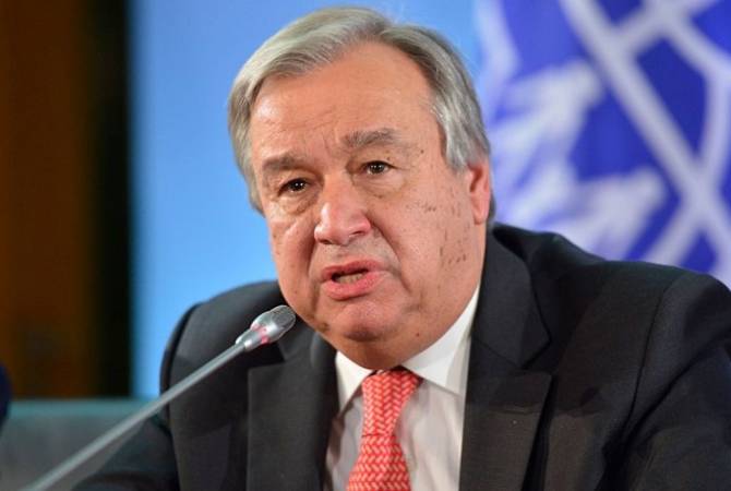 Генсек ООН заявил, что обеспокоен рисками дальнейшей эскалации на Украине
