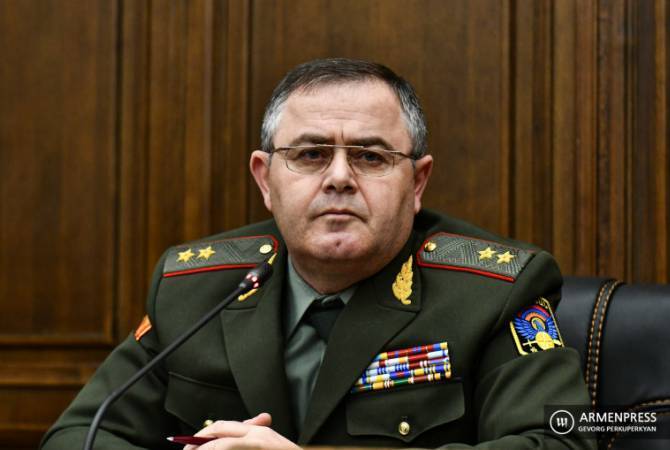 Chief of General Staff Artak Davtyan relieved from duties 