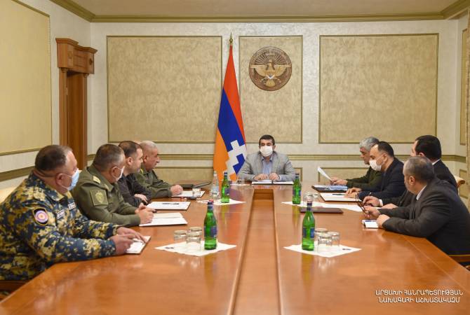 President of Artsakh convenes Security Council meeting