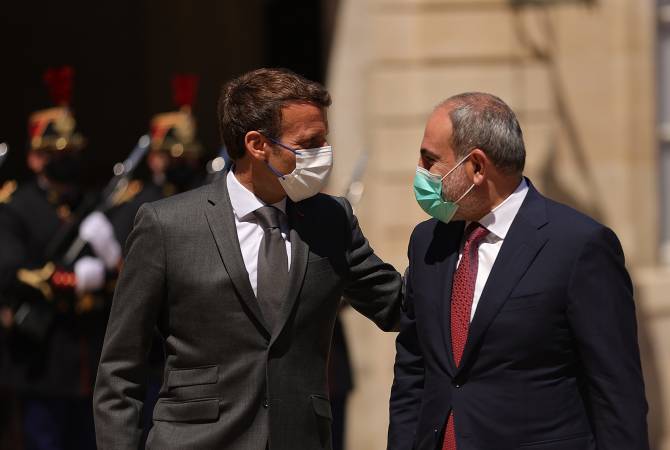 Le Premier Ministre Pashinyan effectue une visite de travail en France