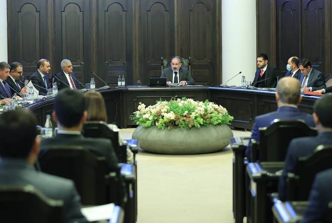 Le Premier ministre Pashinyan a évoqué sa visite de travail en France lors de la séance du 
gouvernement