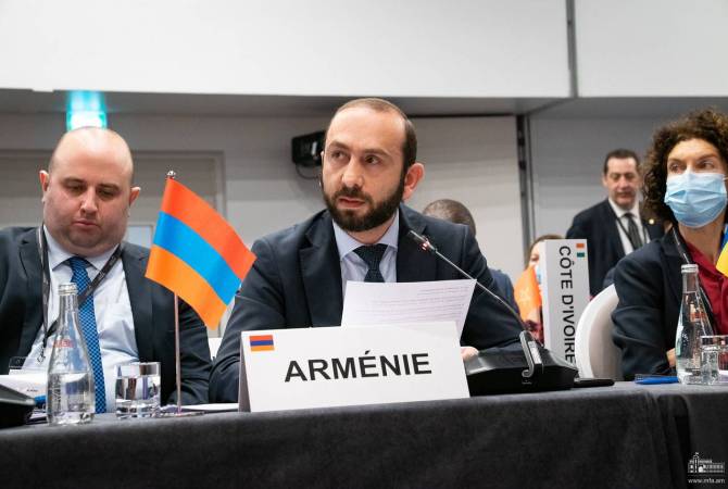 РА готова к переговорам с Азербайджаном без предусловий. Министр ИД на 
Министерской конференции Франкофонии 
