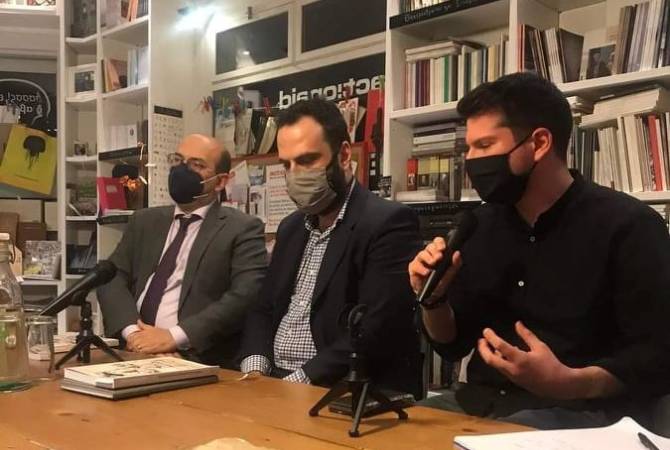 Presentation of Greek historian’s book about Armenian Genocide held in Athens