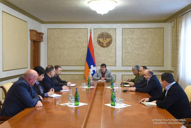 Президент Арцаха провел расширенное рабочее совещание

