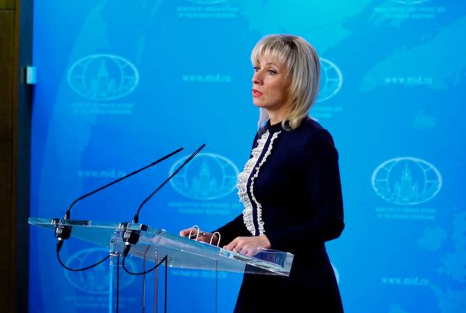 Мария Захарова призвала не усугублять и без того напряженную ситуацию в Нагорном 
Карабахе

