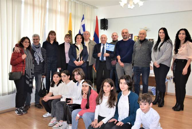Греческая община Еревана «Понт» отмечает 201-летие освобождения от османского ига

