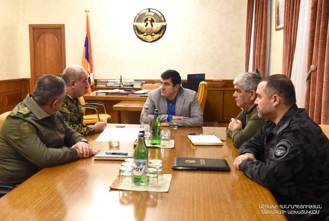 Президент Арцаха дал ряд поручений по организации обороны страны

