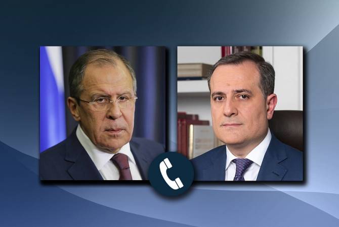 Главы МИД РФ и Азербайджана обсудили вопросы реализации трехсторонних 
договоренностей