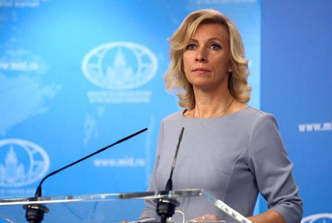 Zakharova informs about the continuation of Russian-Ukrainian negotiations in online format