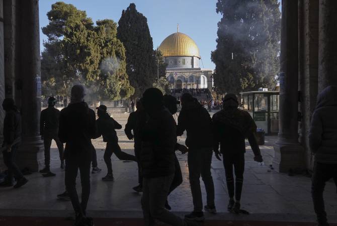 Ավելի քան 150 մարդ է տուժել Երուսաղեմի Տաճարաց լեռան վրա տեղի ունեցած անկարգությունների ընթացքում
