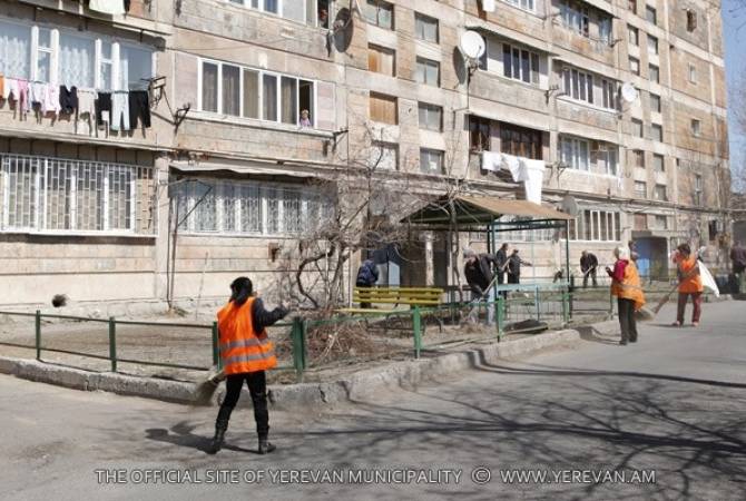  Работы по сануборке Еревана неудовлетворительны. Мэрия увеличивает количество 
сотрудников  
