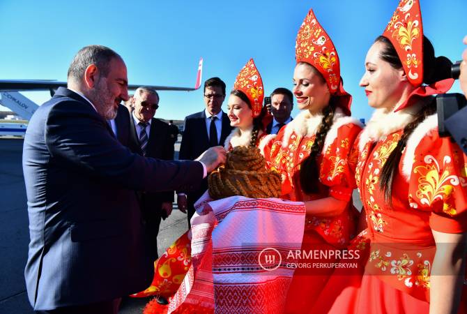 Le Premier ministre est arrivé à Nijni Novgorod