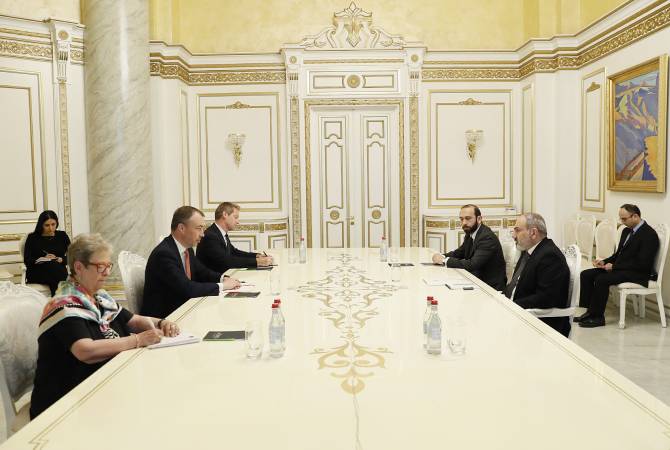 Le Premier ministre a rencontré le Représentant spécial de l'UE pour le Caucase du Sud et la 
crise en Géorgie