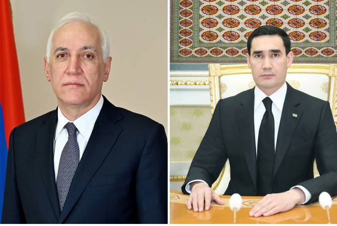  Президент Туркменистана направил поздравительное послание президенту Армении по 
случаю дня рождения

 