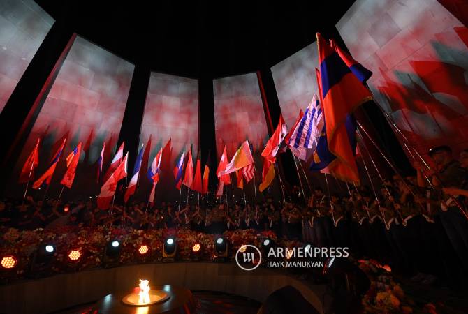 Armenians around the world commemorate 107th anniversary of Armenian Genocide