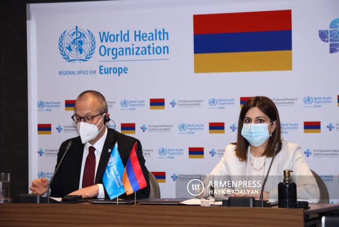 Armenia, WHO sign cooperation agreement promoting healthcare services 
