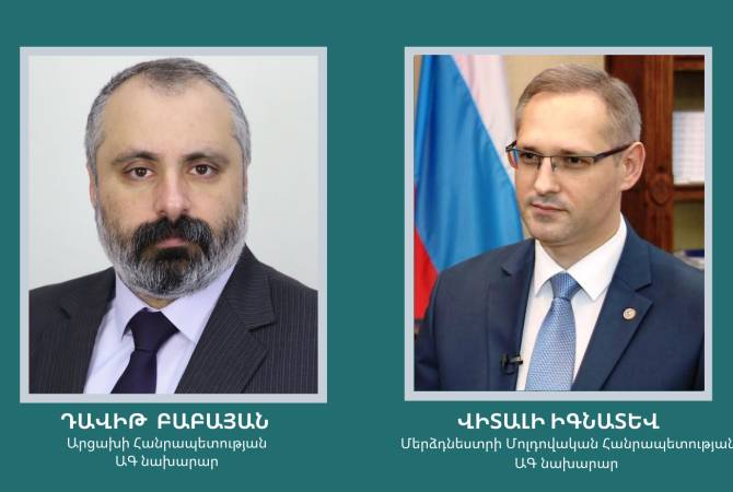 Artsakh’s FM condemns terrorist attacks on state structures in a phone conversation with 
Pridnestrovian FM