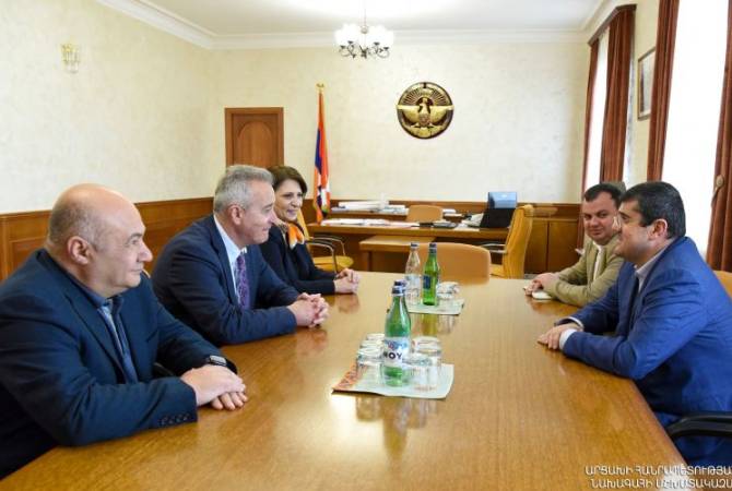 President of Artsakh, AUA delegation discuss development of education