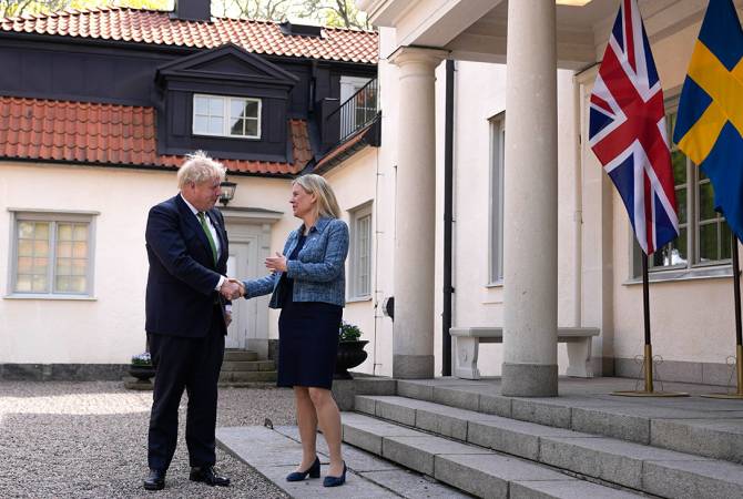 Բրիտանիան Շվեդիայի և Ֆինլանդիայի հետ ստորագրել է անվտանգային նոր 
համաձայնագրեր 