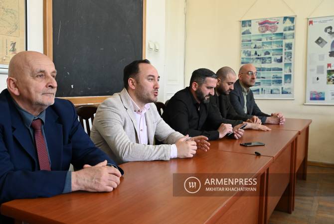 Վրացի գիտնականները ԵՊՀ-ում հանդես են եկել հայ-վրացական կապերին նվիրված 
դասախոսություններով

