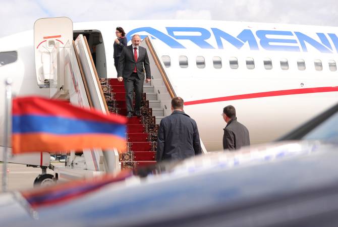 Премьер-министр Армении прибыл с рабочим визитом в Москву

