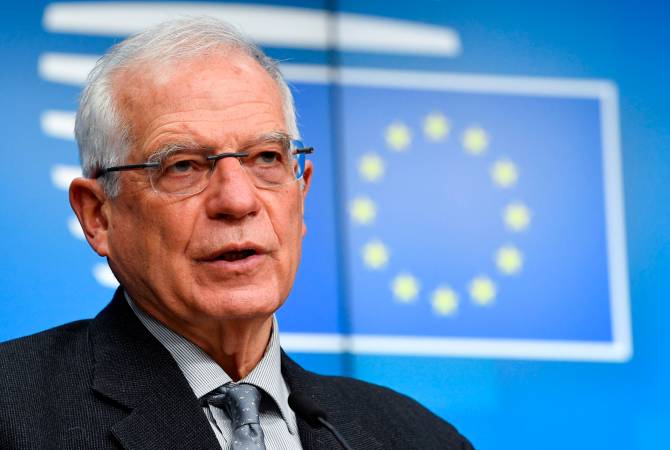 Боррель: главы МИД ЕС не смогут согласовать 16 мая нефтяное эмбарго в отношении 
России
