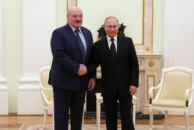 Կրեմլում մեկնարկել են Ռուսաստանի և Բելառուսի նախագահների միջև 
բանակցությունները