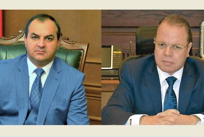 Подписан меморандум о сотрудничестве между генеральными прокуратурами Армении и 
Египта

