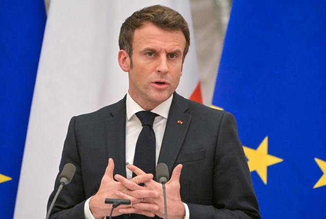 Macron does not rule out that the Russian-Ukrainian conflict can spread to neighboring 
countries