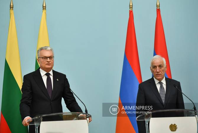Lithuania supports reaching agreement between Armenia and Azerbaijan – President