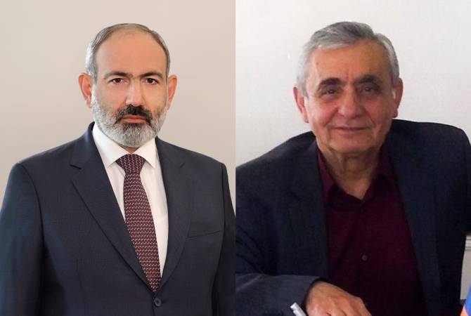 PM Pashinyan congratulates composer Aram Satyan on 75th birthday