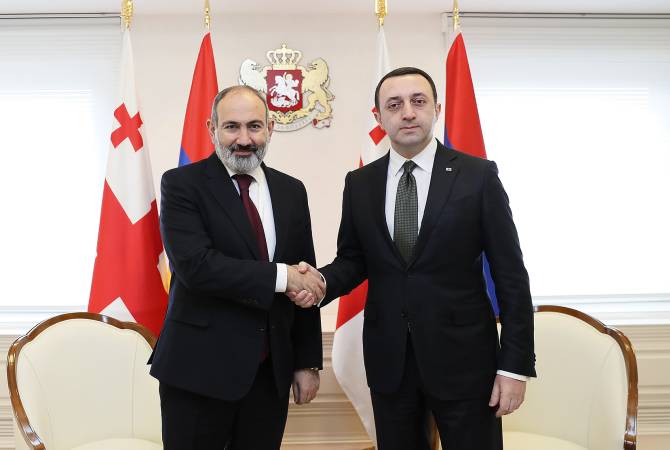PM Pashinyan congratulates Georgian counterpart on national holiday 