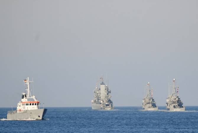 Военные корабли стран НАТО прибывают в Хельсинки 27 мая
