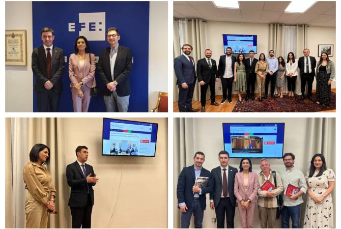 Fructífera visita de la directora de “Armenpress” a España: contactos con EFE, medios 
españoles y residentes armenios