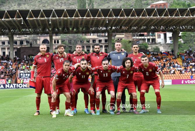 أرمينيا تفوز على أيرلاندا بأولى مبارياتها في دوري الأمم لكرة القدم بنتيجة 1-0 في يريفان