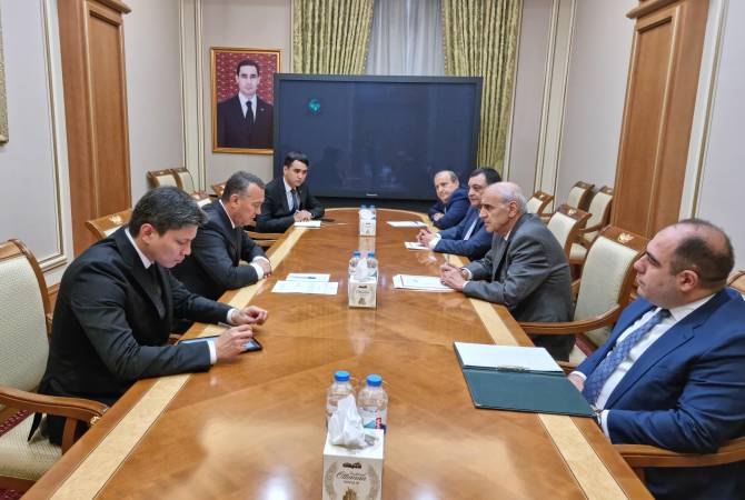 Armenian PM’s advisor discusses energy cooperation-related issues in Ashgabat