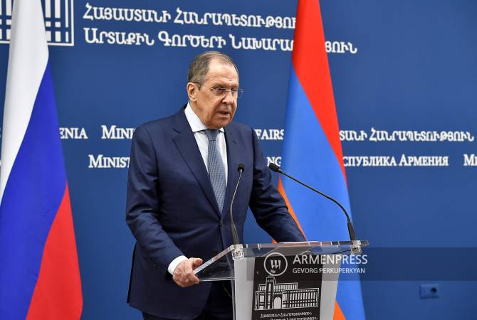 Regime to be installed will be based absolutely on sovereignty of Armenia’s territory – Lavrov 
on regional unblocking 