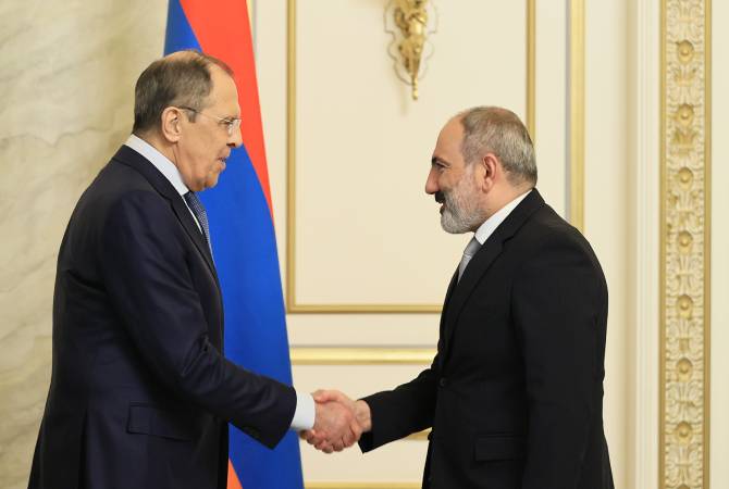 Le Premier ministre a reçu le ministre des Affaires étrangères de la Fédération de Russie, 
Sergueï Lavrov