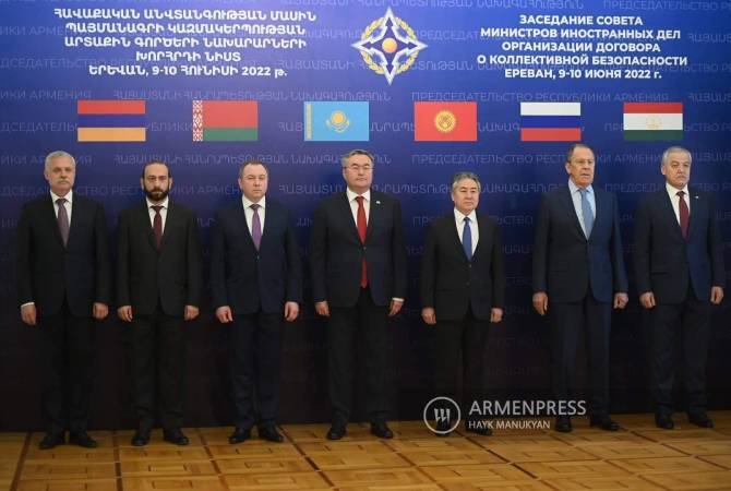 Session of CSTO Council of Foreign Ministers launched in Yerevan