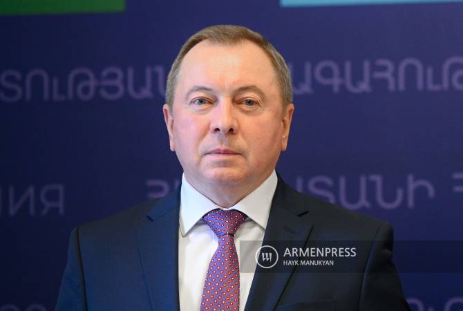 Armenian-Belarusian relations develop dynamically - Exclusive interview of the Belarusian FM to 
ARMENPRESS