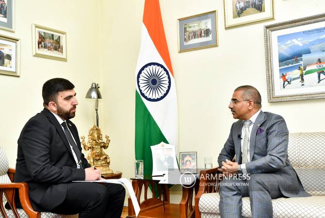 Визит министра иностранных дел Арарата Мирзояна в Индию был очень успешным: 
посол Индии

