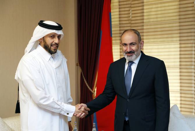 Премьер-министр Республики Армения принял директора Катарского инвестиционного 
агентства
